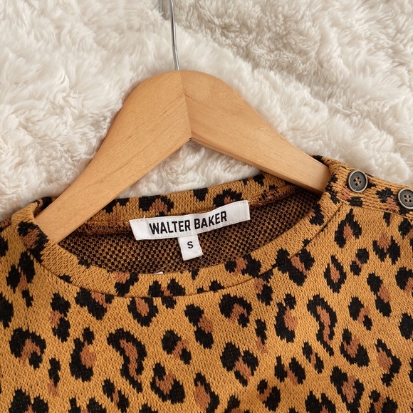 Walter Baker leopard sweater dress - Picture 3 of 3